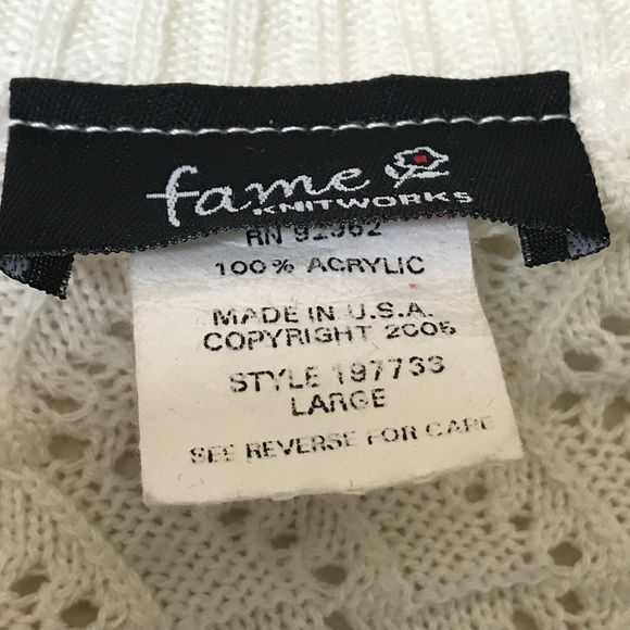 Fame Knit Works 3/4 Sleeve Shrug - Picture 2 of 7